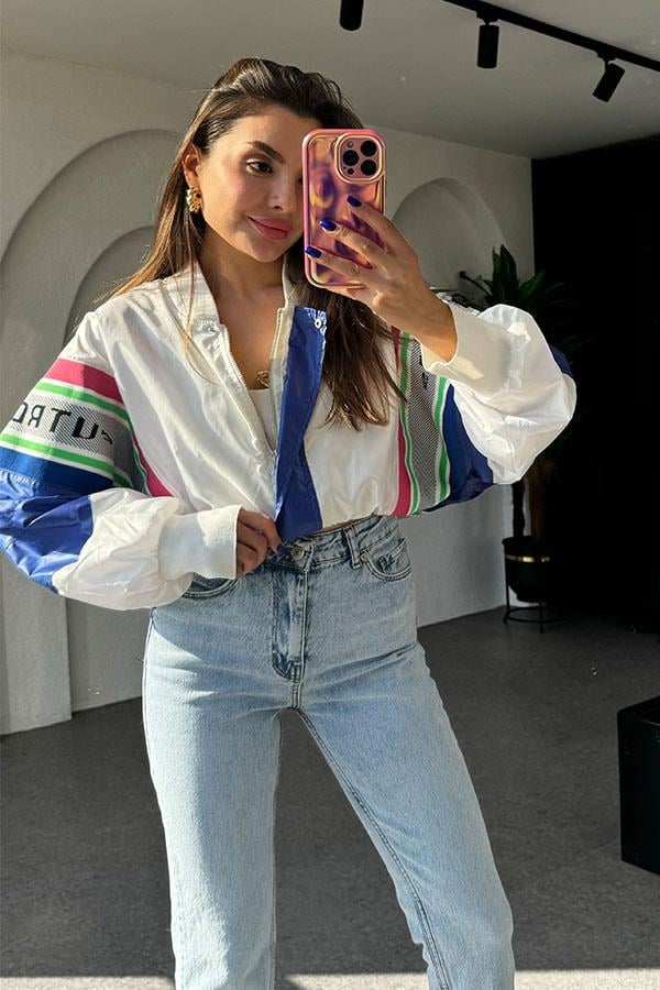 Ashton Paraşüt Yarasa Kol Ceket