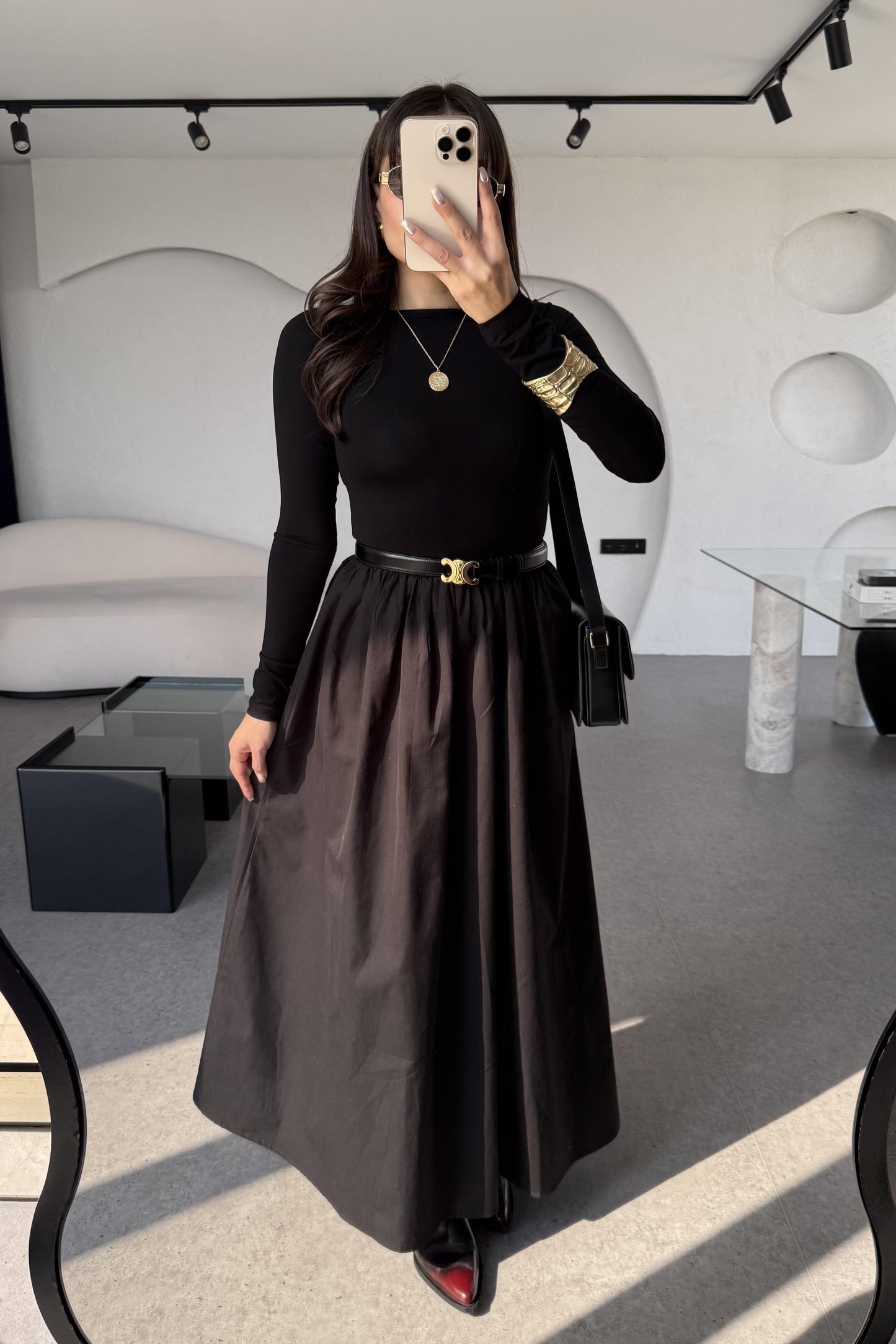 Aurora Maxi Balon Elbise