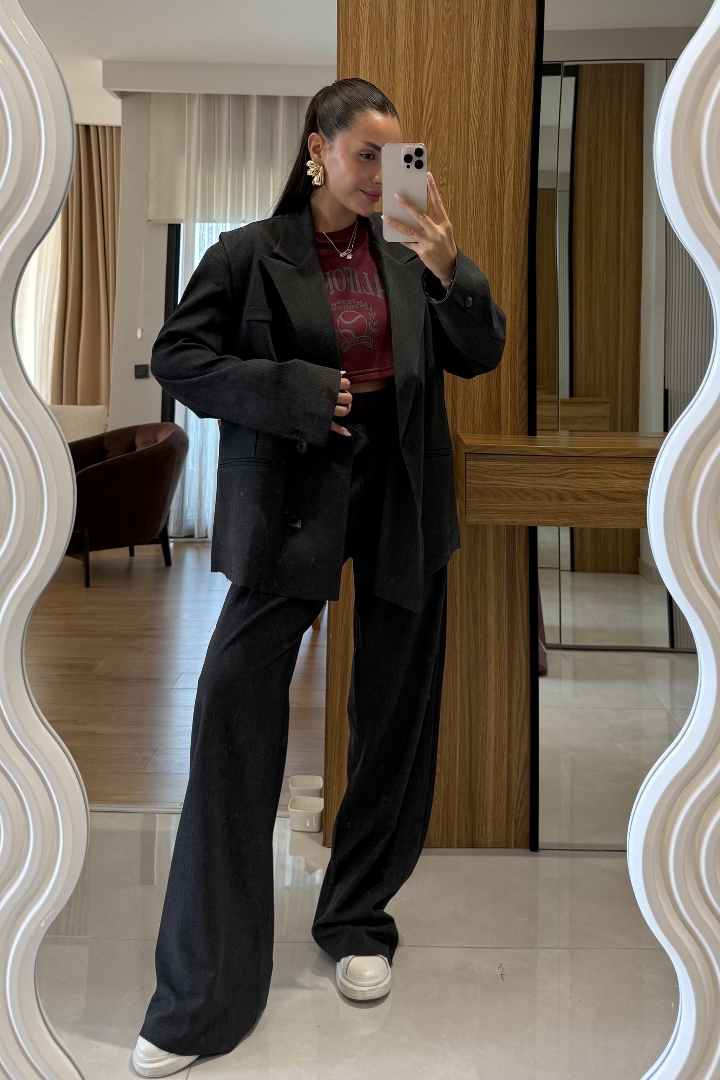 California Antrasit Premium Pantolon