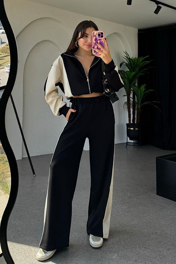 Dominic Premium Modal Siyah Takım