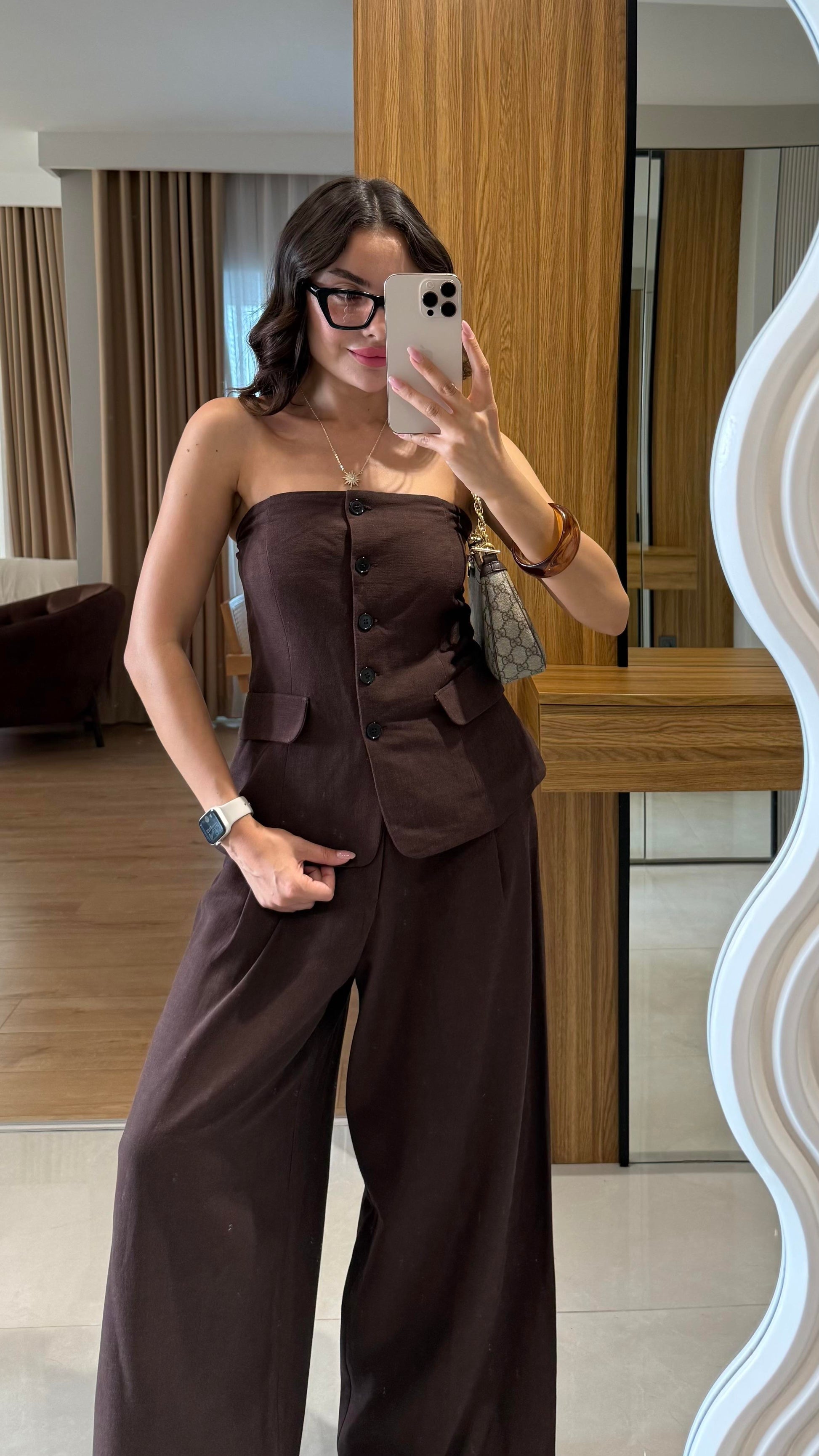 Dorica Straplez Keten Takım