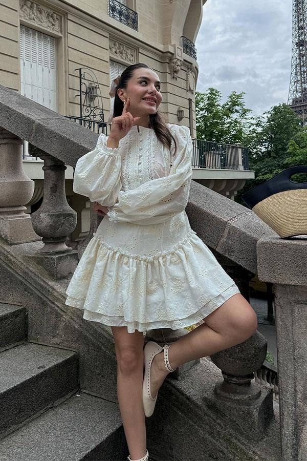 Eifel Krem İkili Tasarım Takım