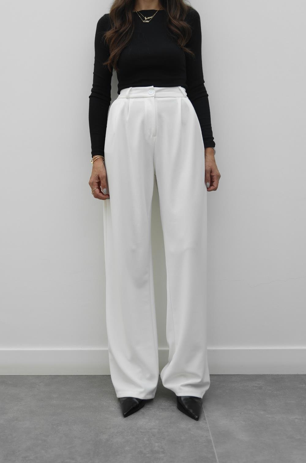 EKRU OSCAR PALAZZO PANTOLON