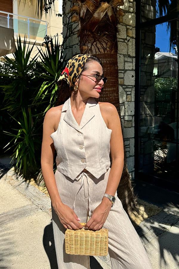 Elka Premium Yelekli Pantolon Takım