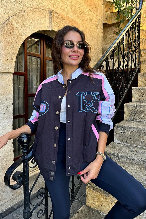 Emilia Barbie Bomber Ceket