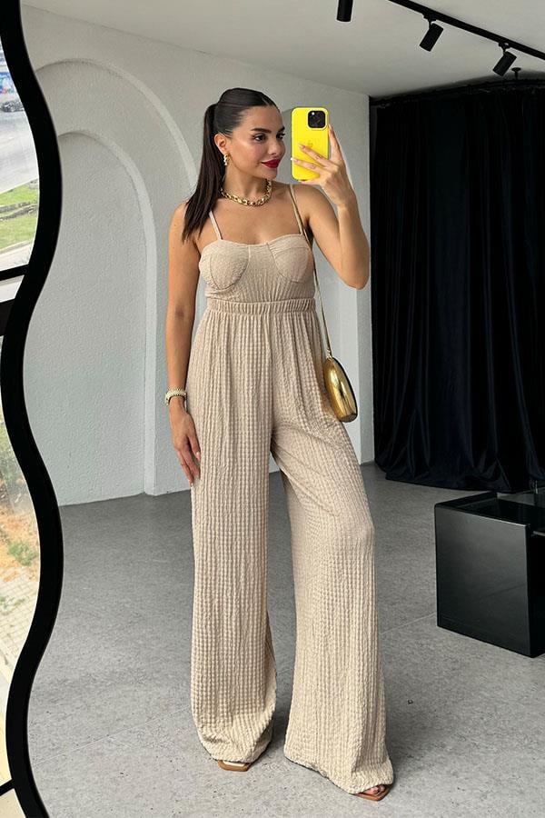 Hestia bürümcük Gloplu İkili Takım- Sütlü Kahve