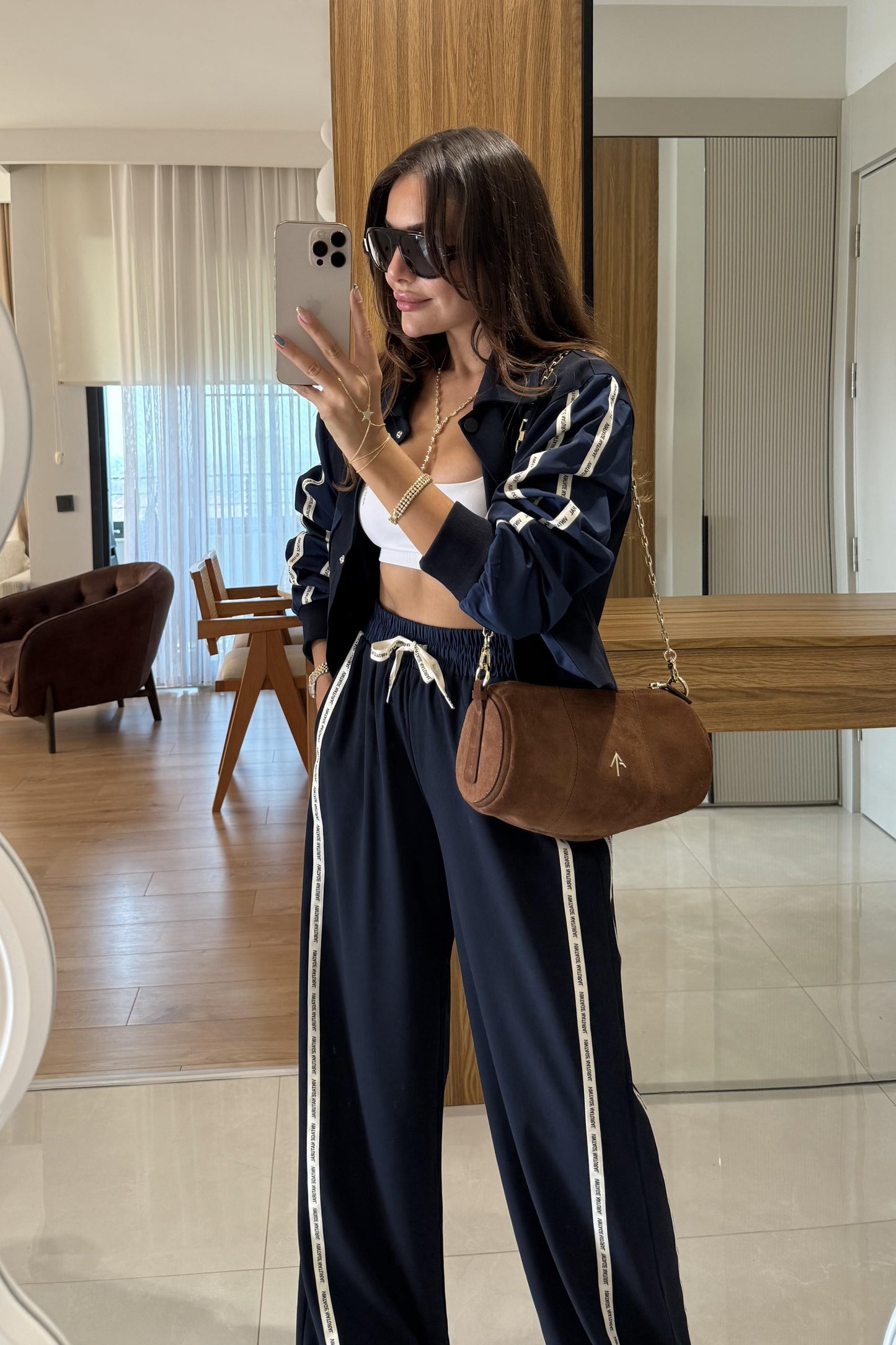 Holden Kenarları Yazılı Ceket