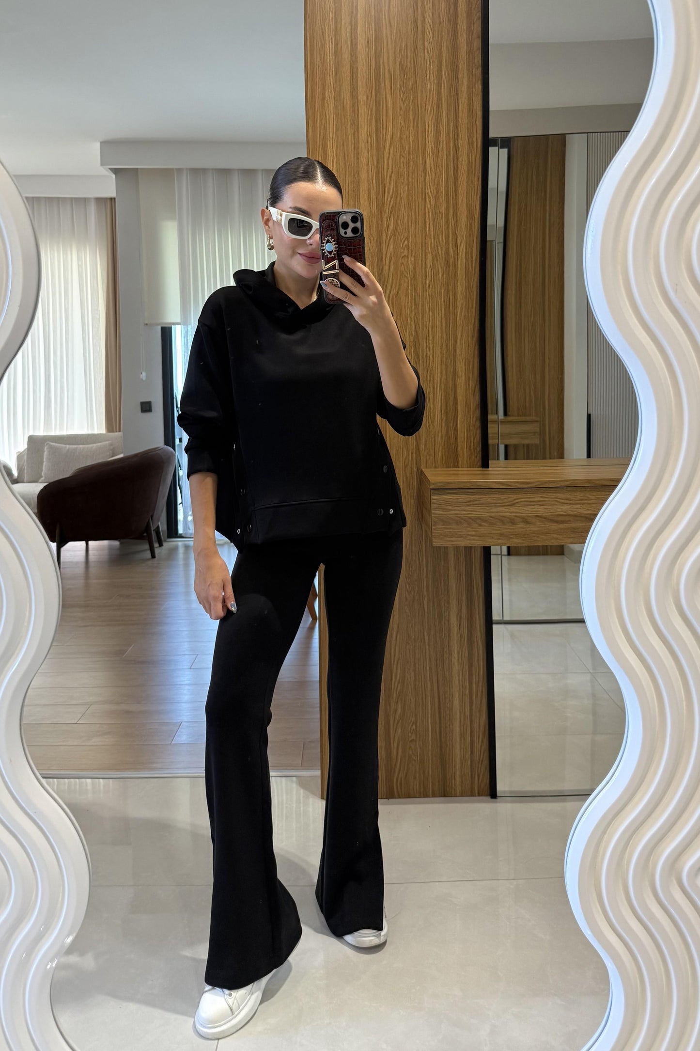 Jasper Siyah Modal Premium Takım