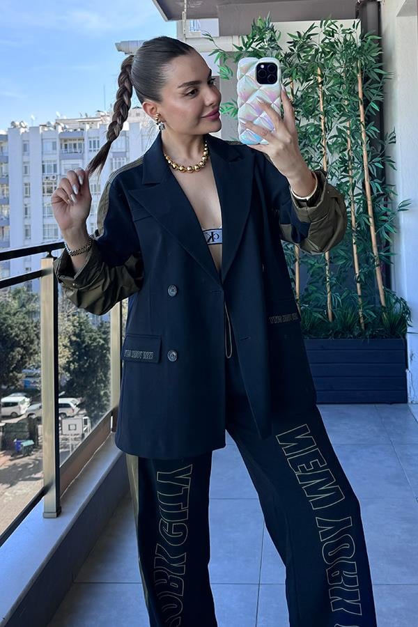 Liorra Match Detaylı Kol Cepli Blazer Ceket