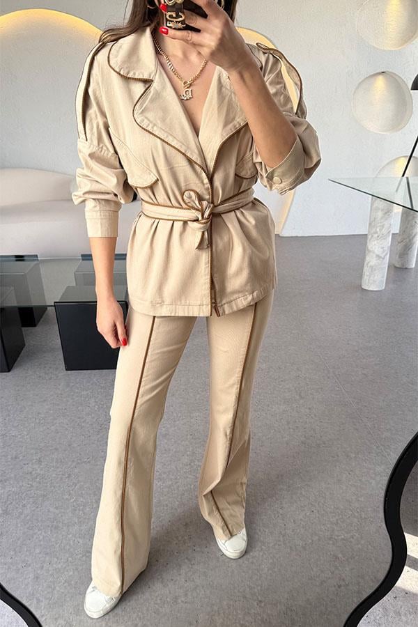 Luna Camel Biyeli Tasarım Takım