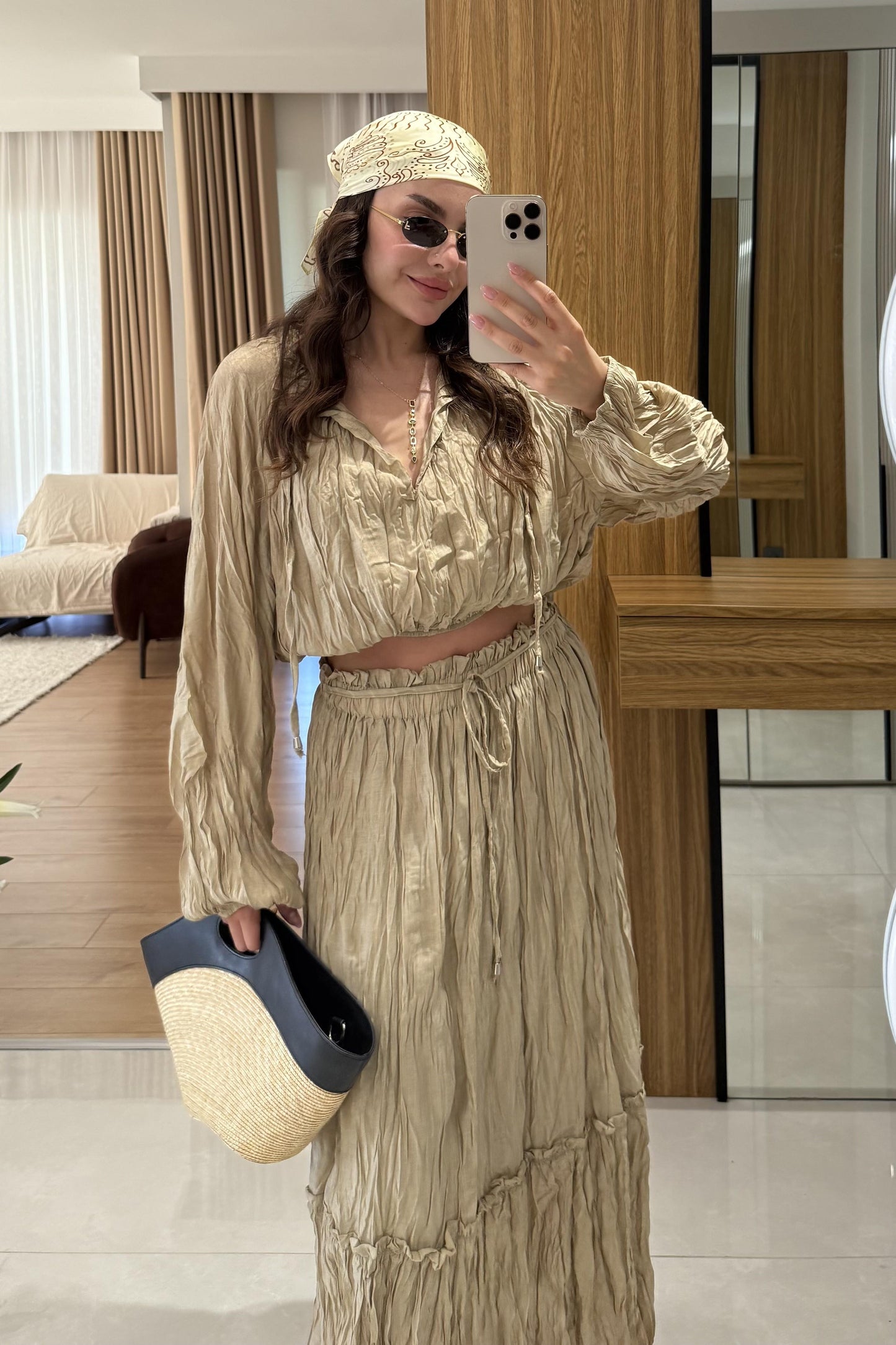 Lunira Yeşil Kraş İkili Takım