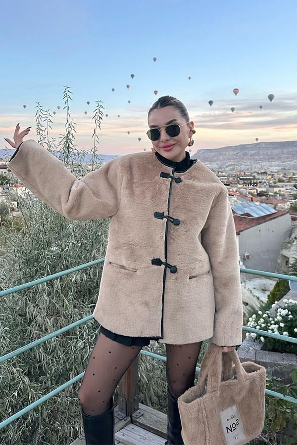 Luxury Tasarım Vizon Kürk