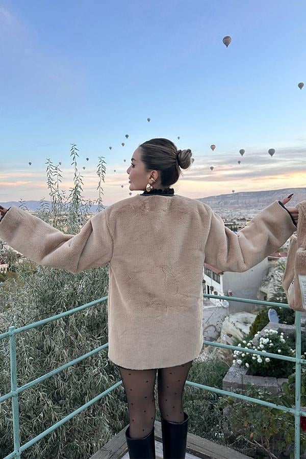 Luxury Tasarım Vizon Kürk