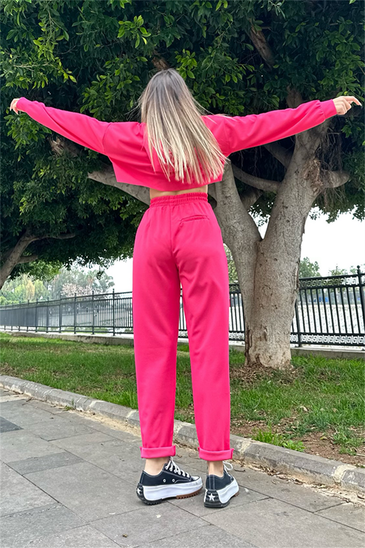 Maddie jogger sport takım - Pembe