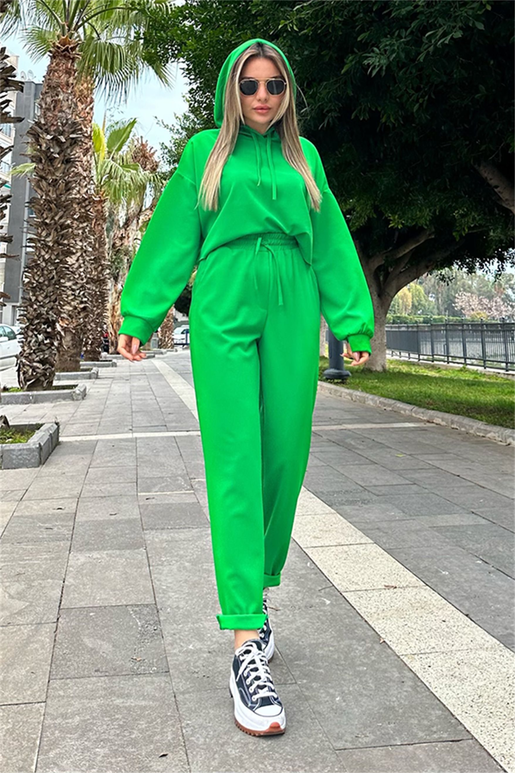 Maddie jogger sport takım - Yeşil