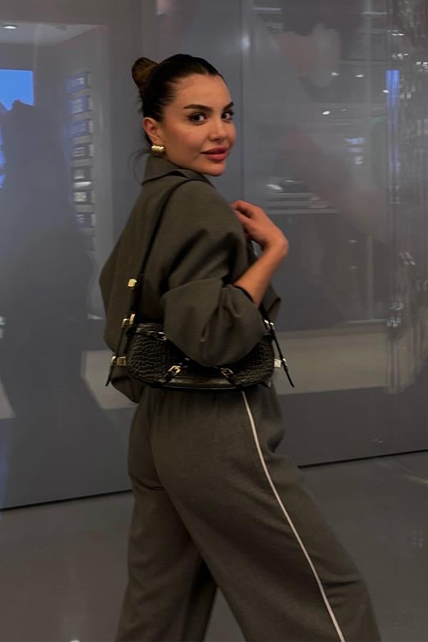 Mauvey Füme Bomber Ceket