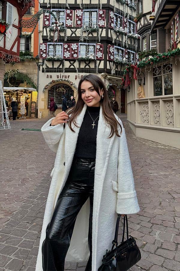 Munster Beyaz Uzun Kaban