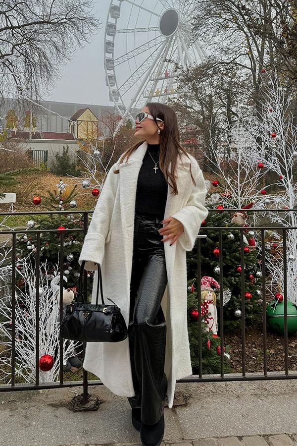 Munster Beyaz Uzun Kaban