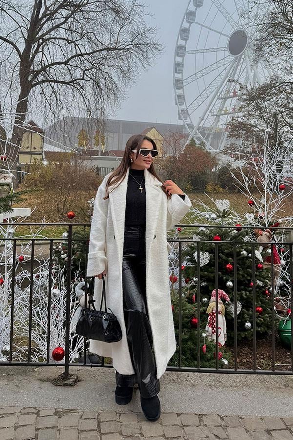 Munster Beyaz Uzun Kaban