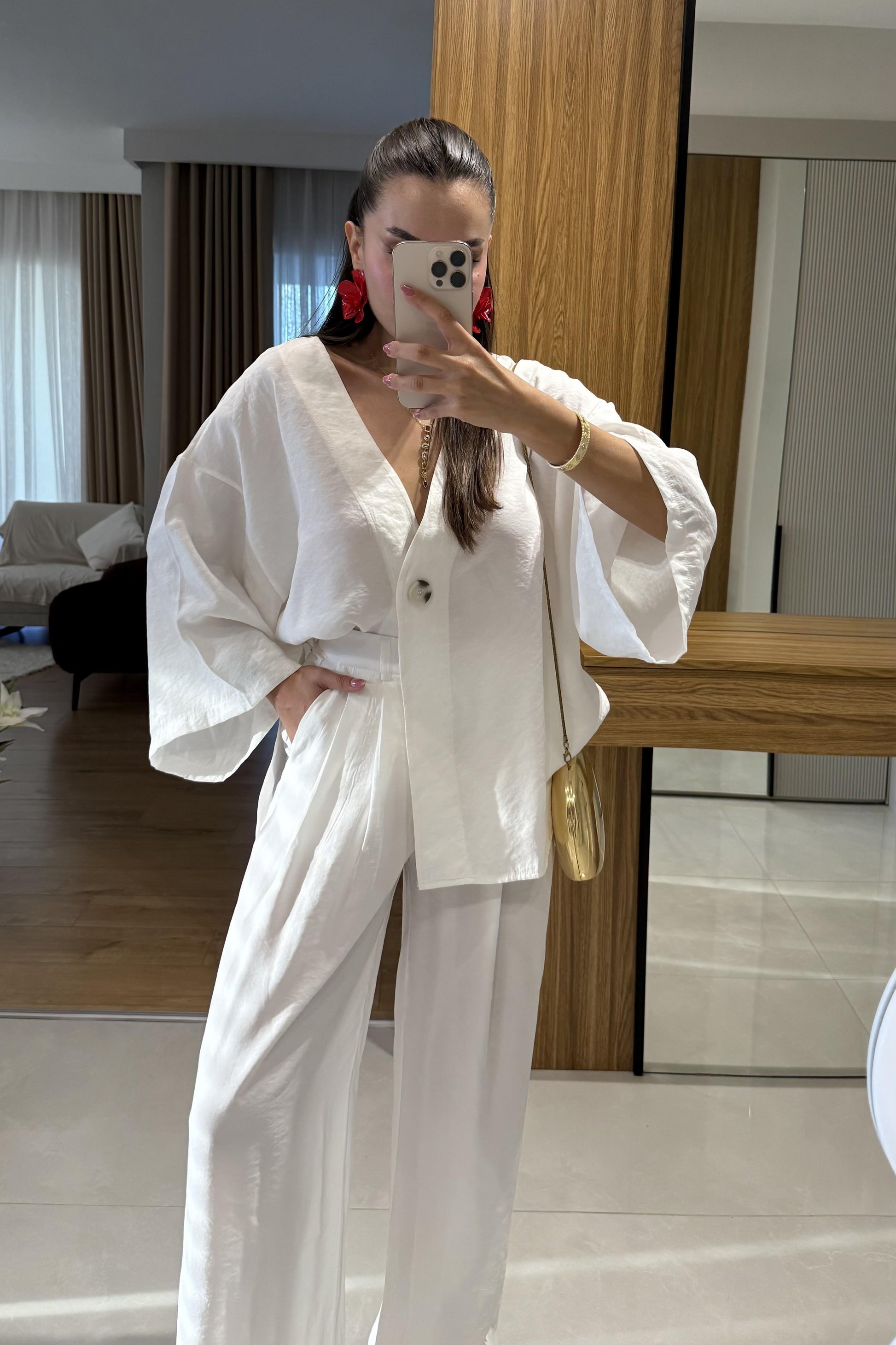 Mysun Beyaz Tensel İkili Takım