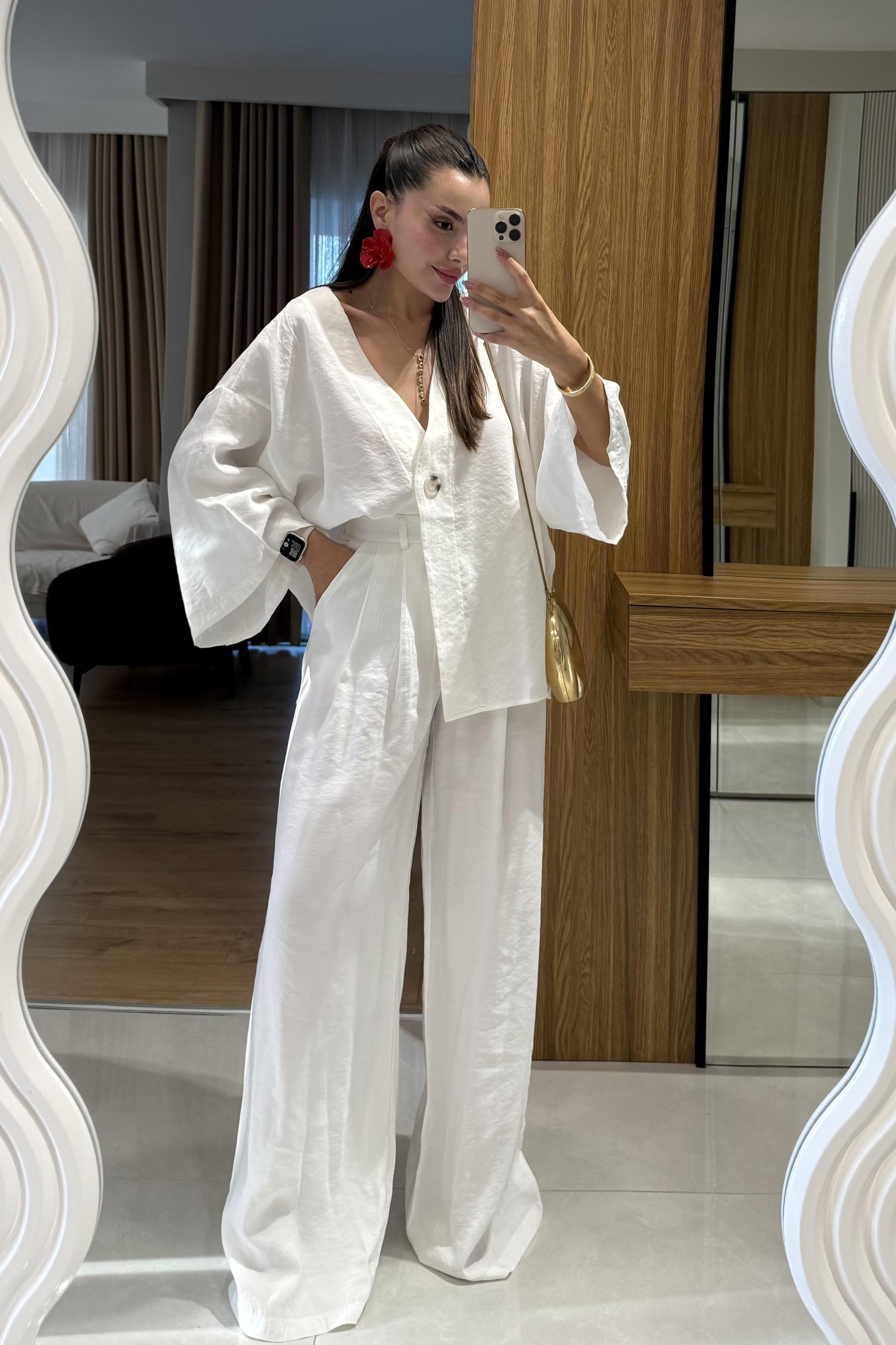 Mysun Beyaz Tensel İkili Takım