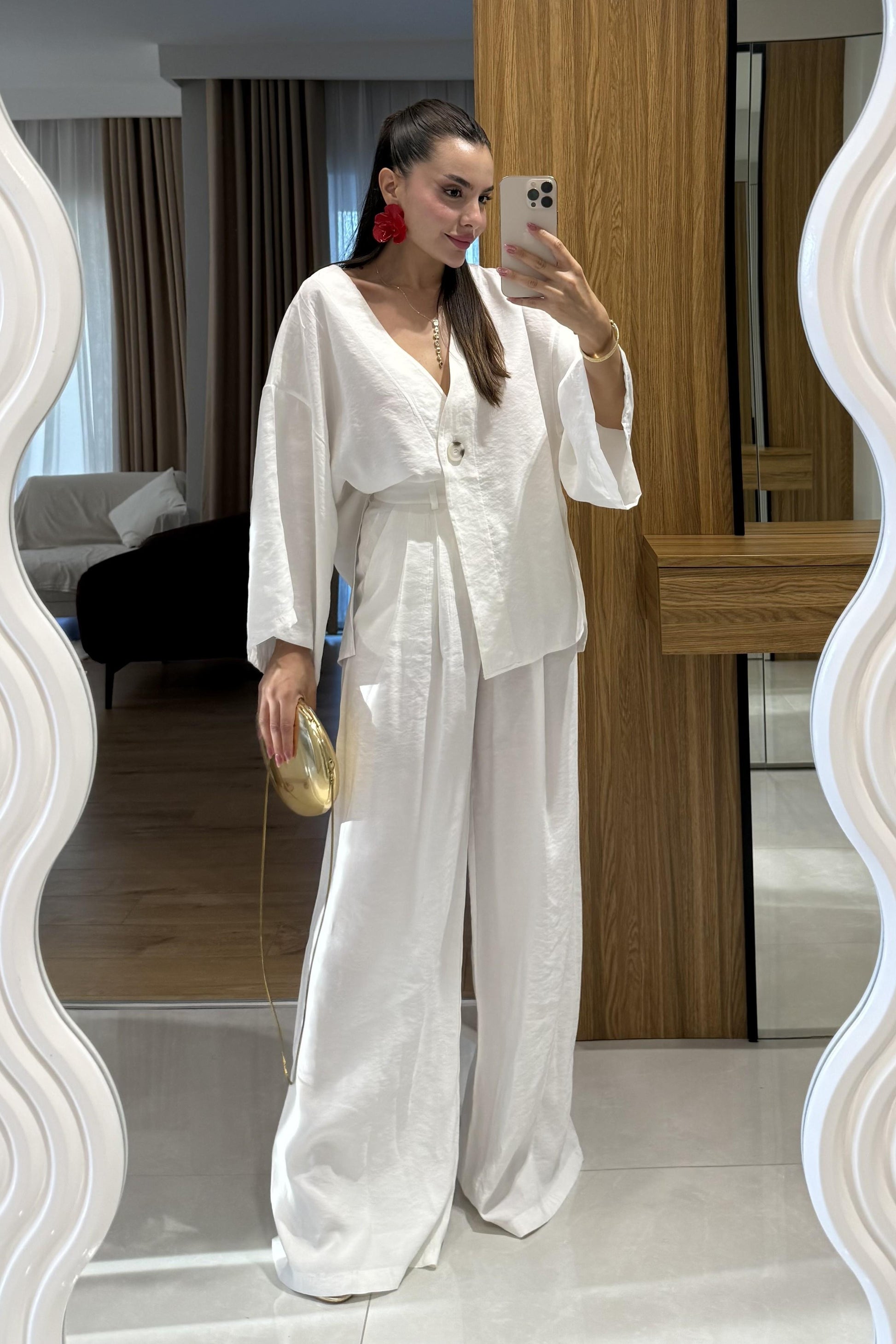 Mysun Beyaz Tensel İkili Takım