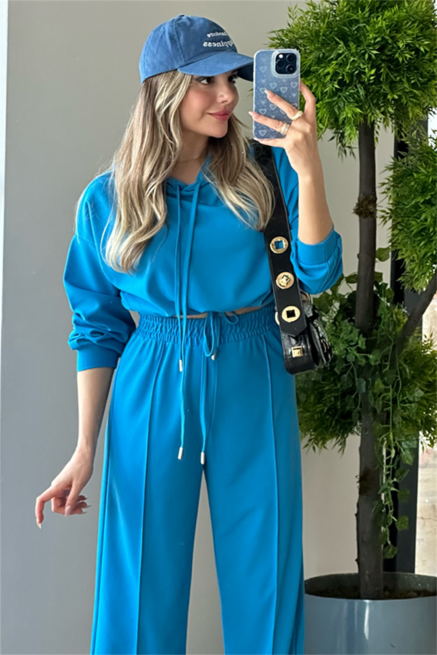 Olivia jogger sport takım - Mavi