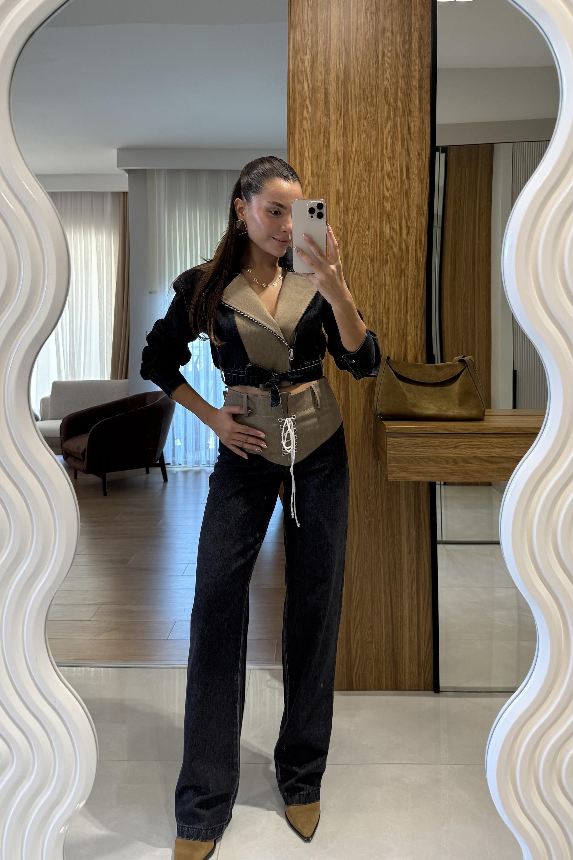Parisian Tasarım Denim İkili Takım