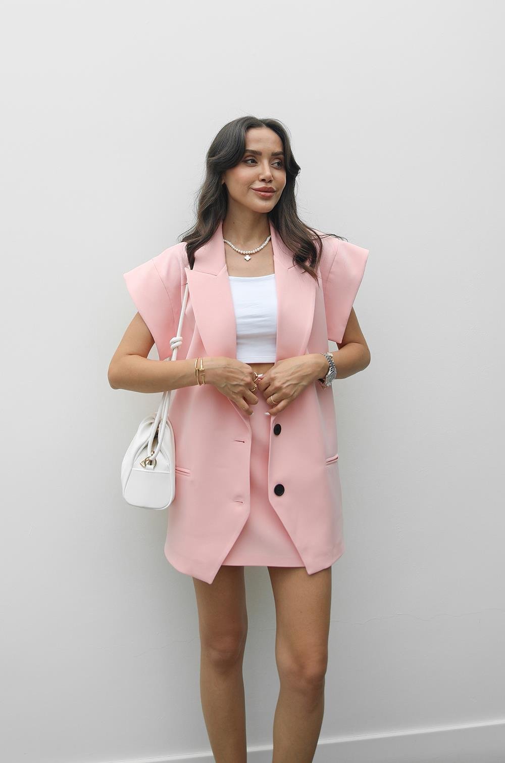 PEMBE GISH YELEK ETEK TAKIM