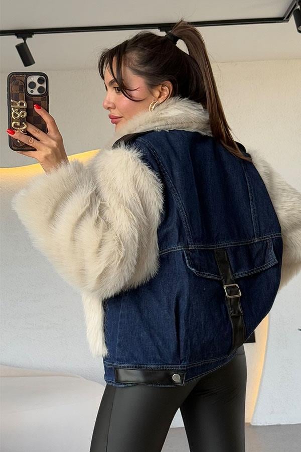 Puppy Premium Denim Kürk