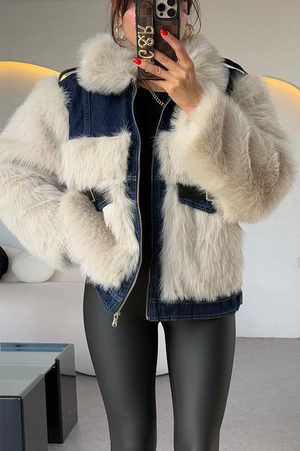 Puppy Premium Denim Kürk