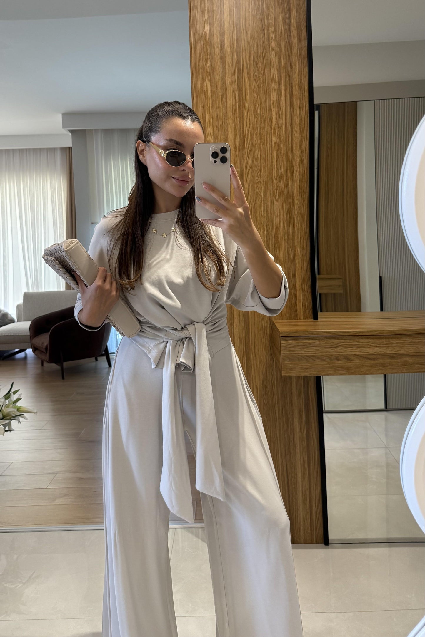 Romana Taş Modal Bağlamalı Tasarım Takım