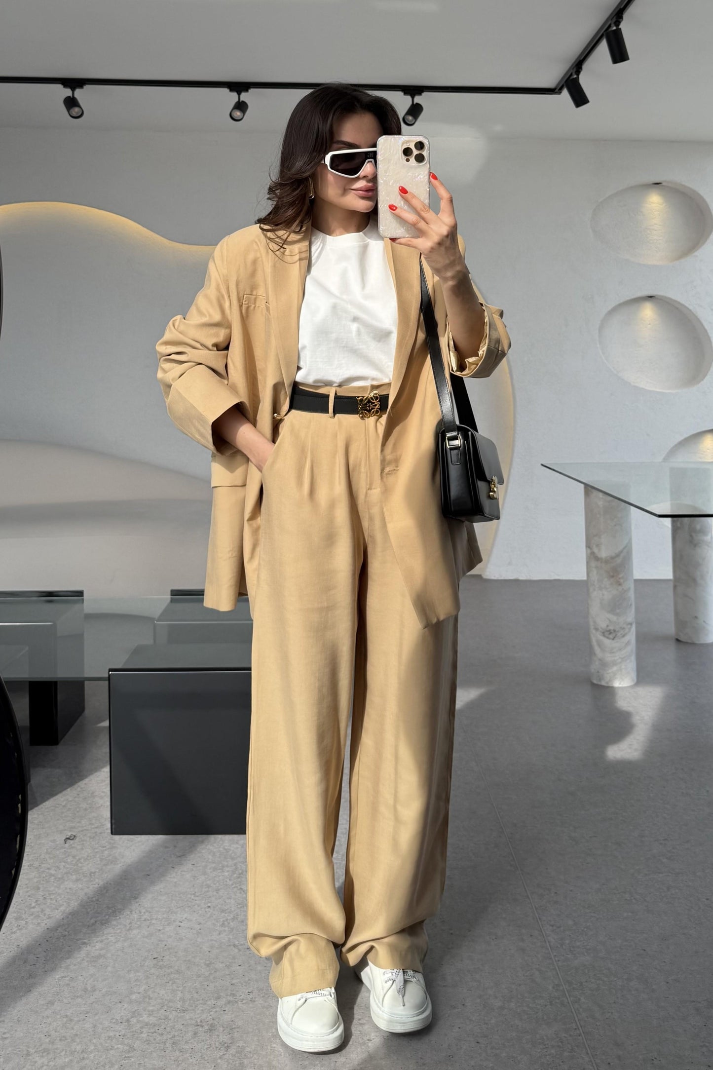 Ruper Camel Ceket Pantolon Premium Takım