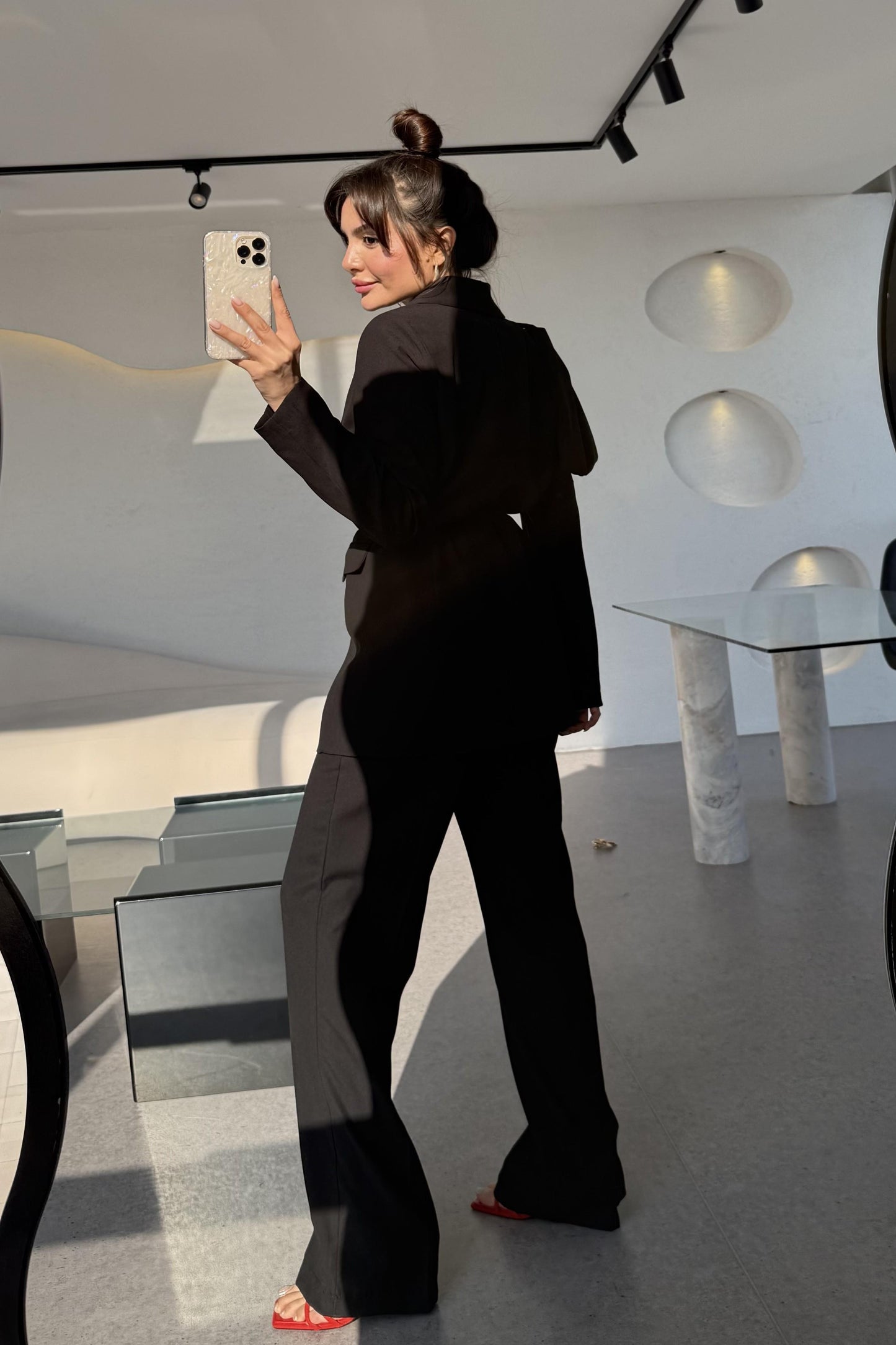 Samira Siyah Business Ceket Takım