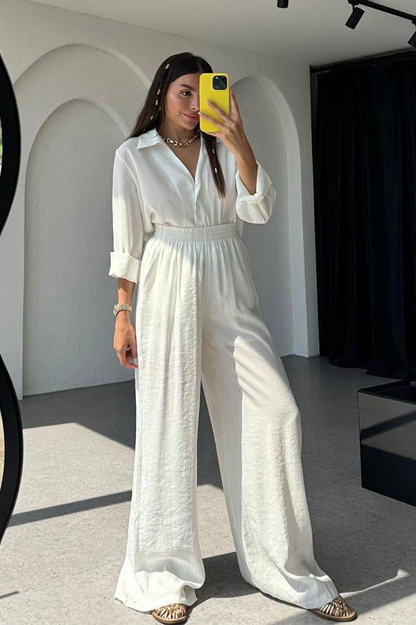 Twila Tensel Beyaz İkili Takım