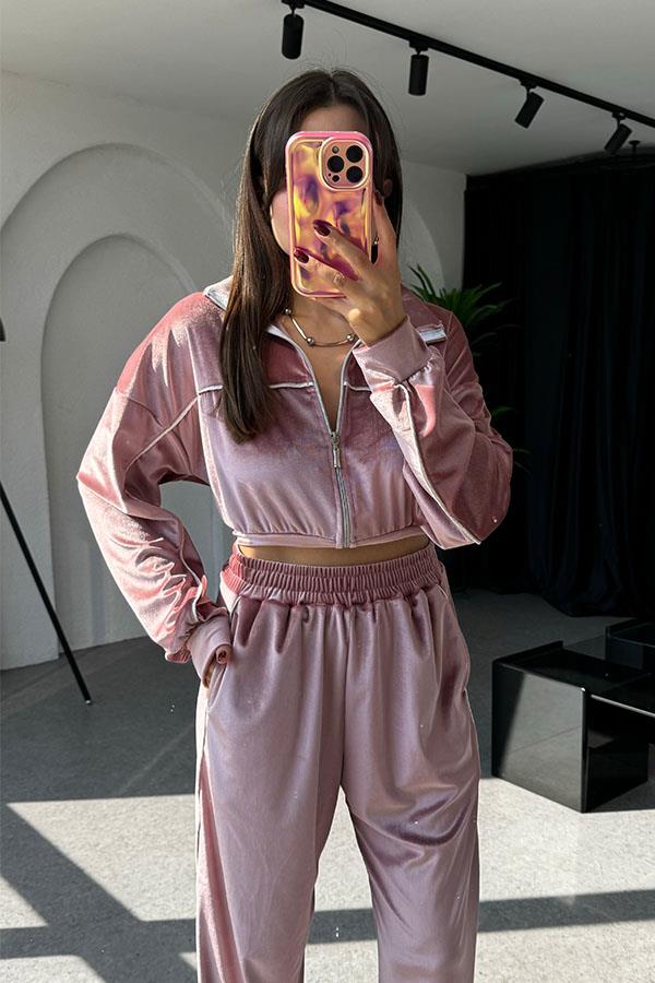 Valenzuela Pembe Kadife Takım