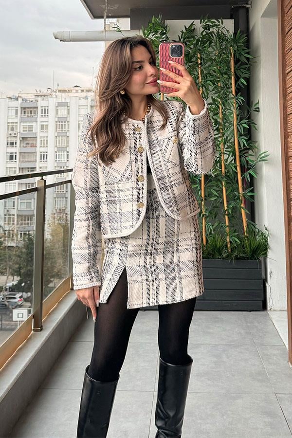 Vasilie Tüvit Takım - Beyaz