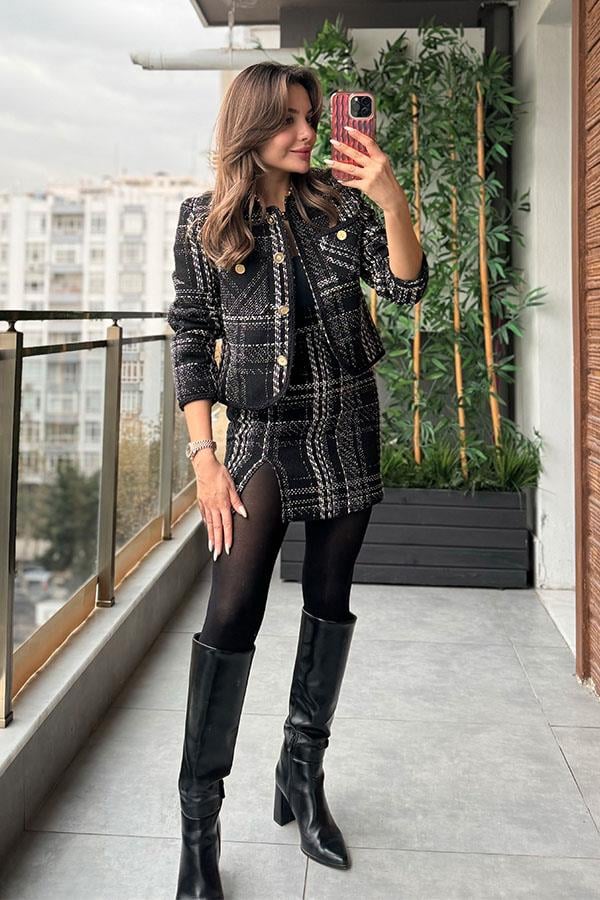 Vasilie Tüvit Takım - Siyah