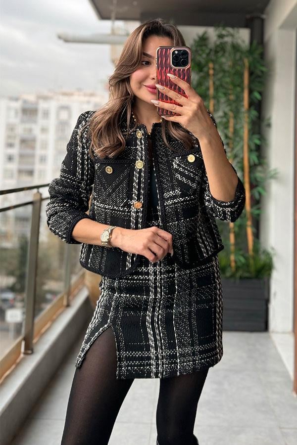 Vasilie Tüvit Takım - Siyah