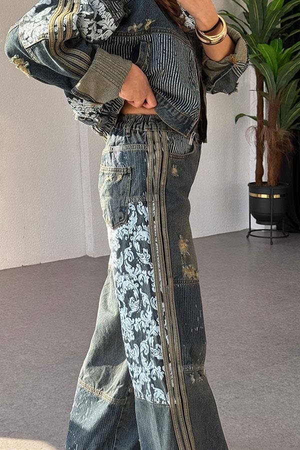 Vitali Tasarım Denim Takım