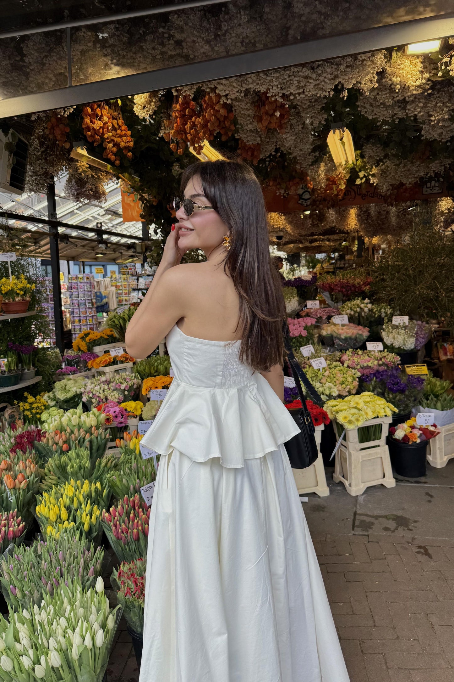 Wallen Ekru Kloş Etekli Premium Takım