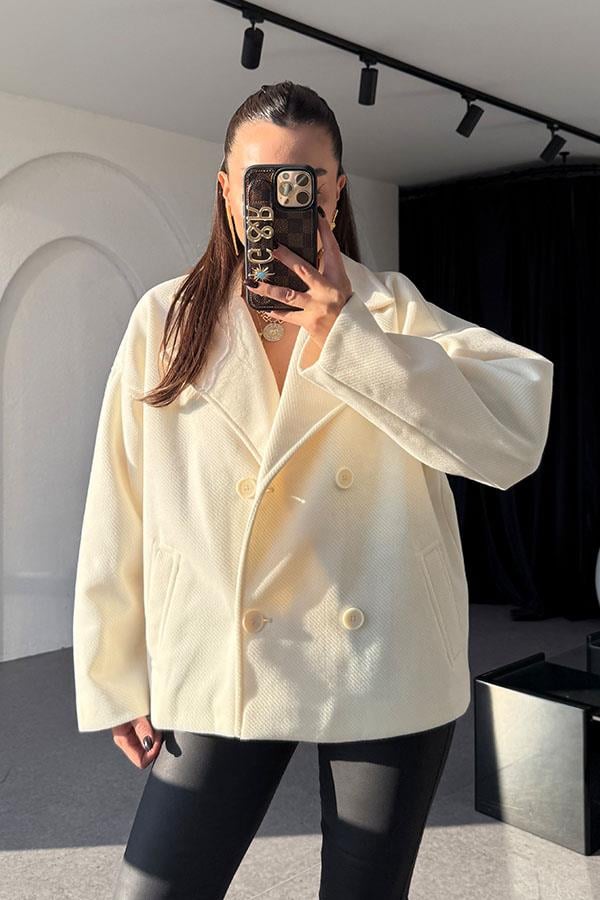 Zavier Krem Kaşe Kaban