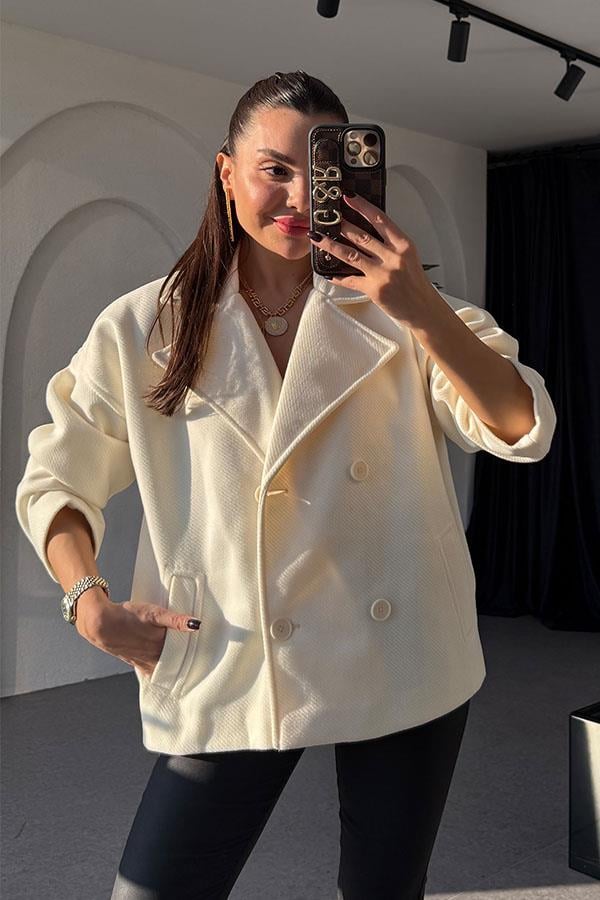 Zavier Krem Kaşe Kaban