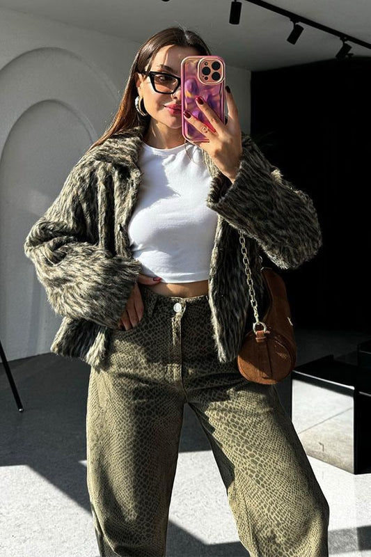 Anya Haki Dokulu Ceket