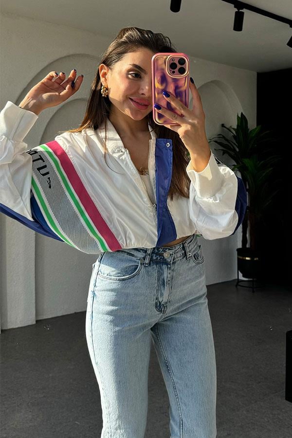 Ashton Paraşüt Yarasa Kol Ceket