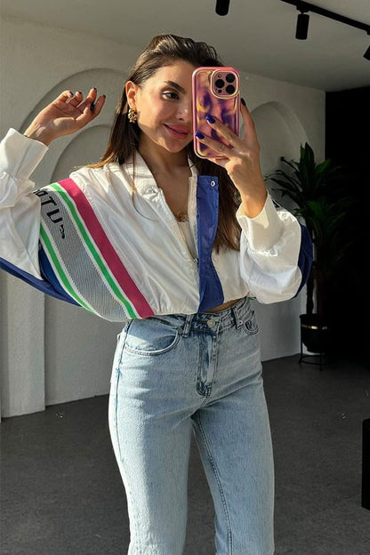 Ashton Paraşüt Yarasa Kol Ceket