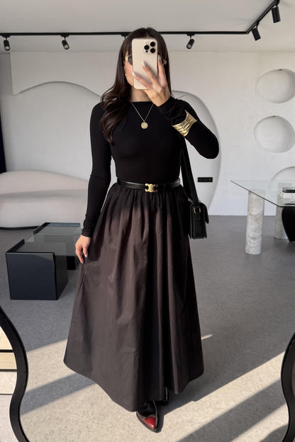 Aurora Maxi Balon Elbise