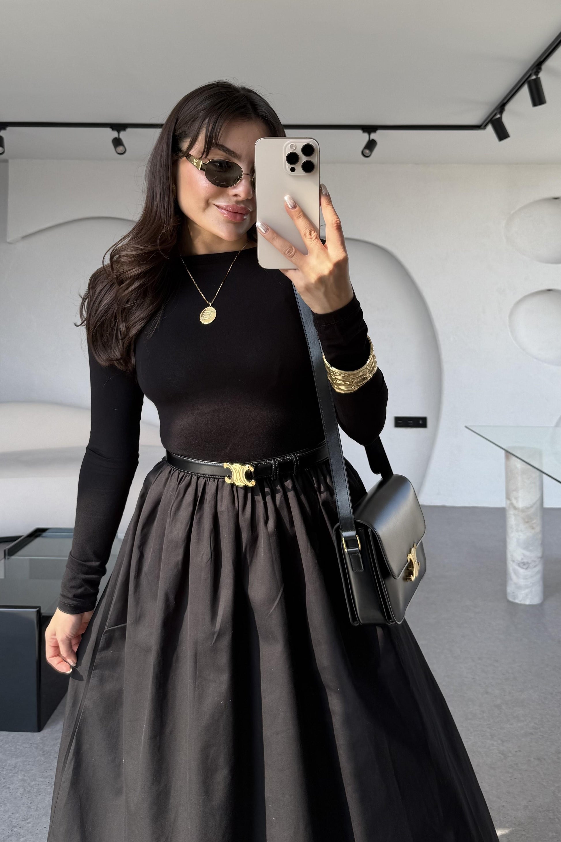 Aurora Maxi Balon Elbise