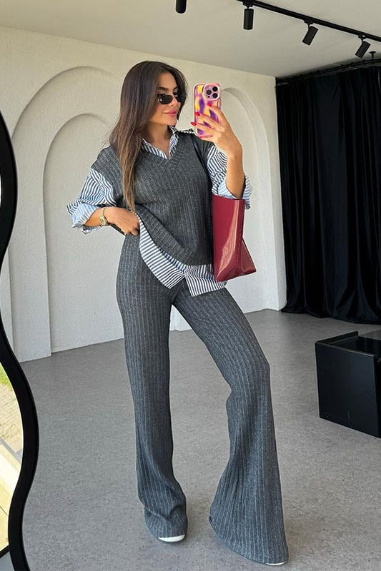 Balfour Gömlekli Triko Takım