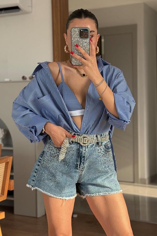 Barnaby Gömlek Crop Takım